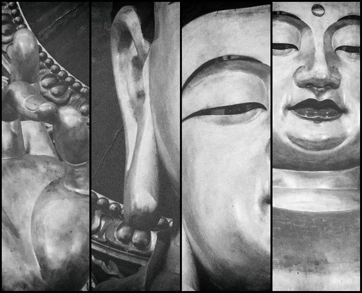 Een Buddha Vierluik von Aad Clemens