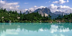 Sorapissee in den Dolomiten