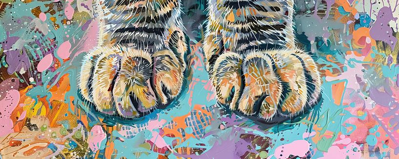 Legs and feet by Eye catching paintings
