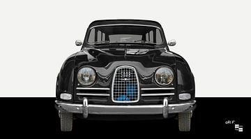 Saab 95 estate by aRi F. Huber