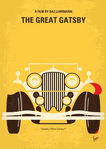 No206 My The Great Gatsby minimal movie poster van Chungkong Art