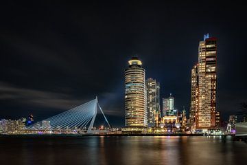 Rotterdam Skyline van Mario Calma