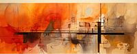 Abstrakt in Waterverf 169946 van Abstract Schilderij thumbnail