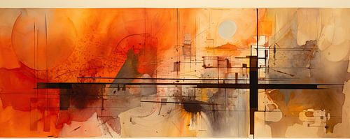 Abstract in watercolour 169946