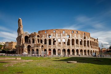 The Colosseum in Italy. by Menno Schaefer
