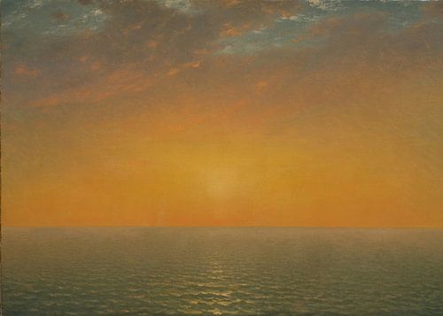 Sunrise Over the Sea