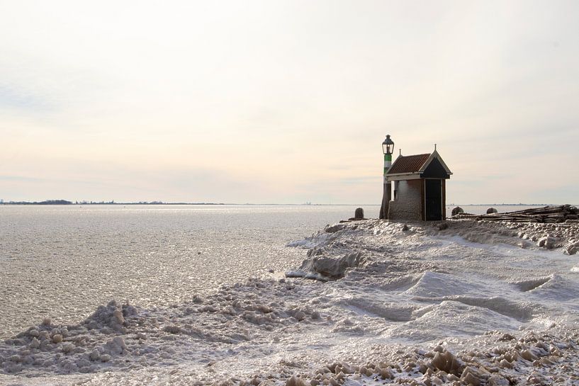 Winter in Volendam by Mireille Breen