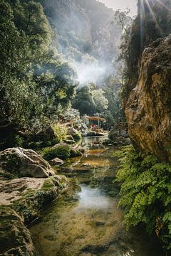Betoverende rivier in de Marokkaanse bergen van Marika Huisman fotografie