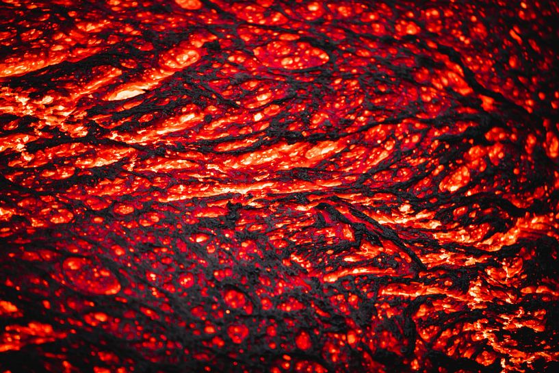Close-up of lava by Martijn Smeets