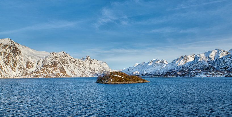 Die schöne Landschaft Norwegens von Rene van Dam