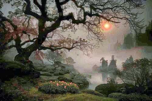 schilderachtig Japan