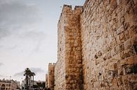 Stadsmuur Jeruzalem van Lauri Miriam van Bodegraven thumbnail