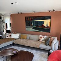 Kundenfoto: Nighthawks, Edward Hopper, auf leinwand