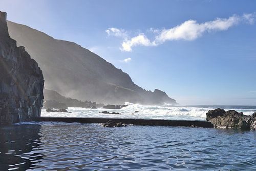 Pure energie: de brekende golf voor de kust van La Palma