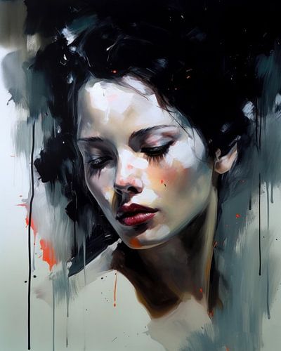 Contemporary art portret