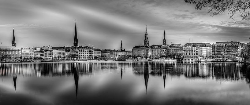 The beautiful skyline with a view of the 5 main towers by ahafineartimages