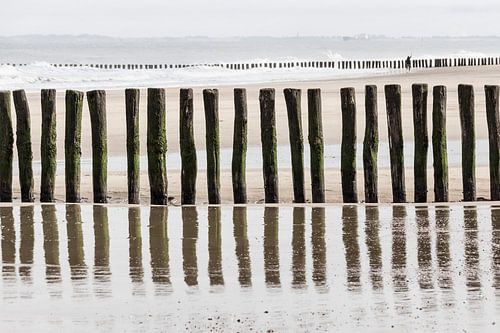 strandpalen bij domburg