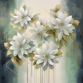 Abstraktes Grün von Bert Nijholt