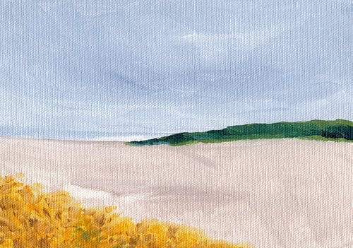 Scène de nature avec un ciel bleu