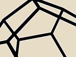 Mid-Century Modern Abstrakt Elegant Beige
