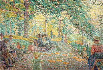 Nachmittag im Park von Montsouris, Ludovic Vallée