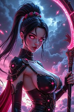 VESPERA - Sexy Anime Girl als Kriegerin der Nacht