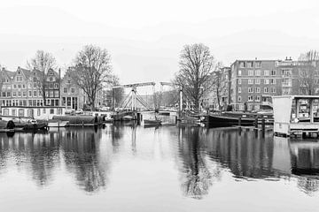 Amsterdamer Grachten von Déwy de Wit