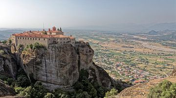 Meteora klooster Heilige Stefanus, Griekenland van x imageditor