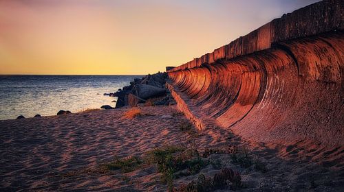 Zonsondergang in Varna