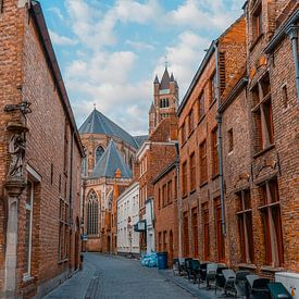 Sint-Salvators kathedraal in Brugge van Captured By Manon