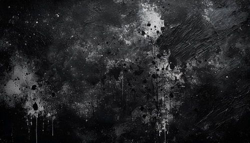 Schilderen met zwart en wit