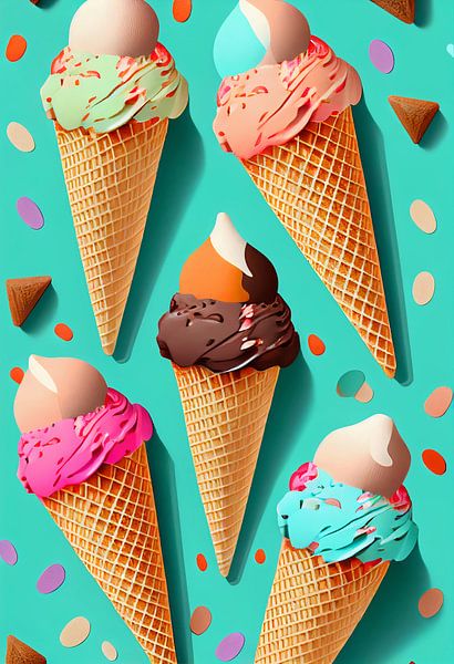 Ice cream variants - Comic by drdigitaldesign