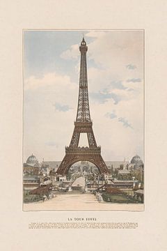 Frankrijk Parijs Eiffeltoren van Andrea Haase