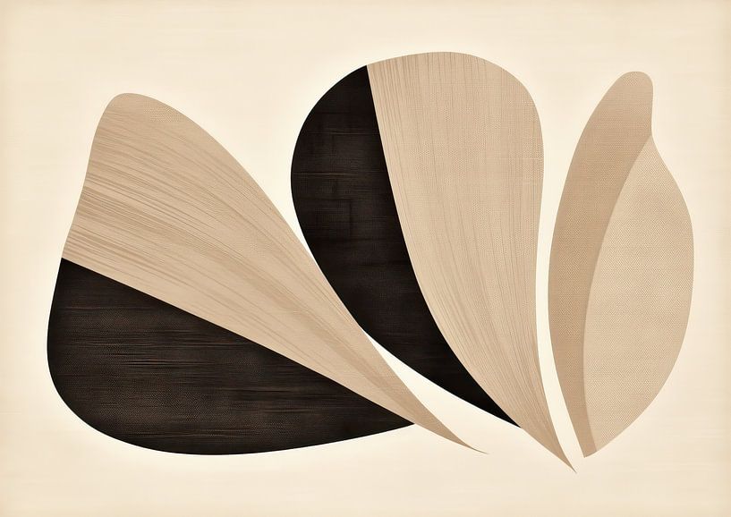 Modern abstract art Hygge by Modern Collection