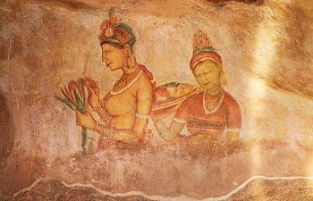 Fresko, Sigiriya, Sri Lanka