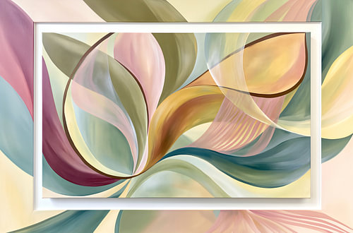 Abstract Flower JG10 by Jacky