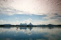 Auf dem Stausee im Khao Sok Nationalpark