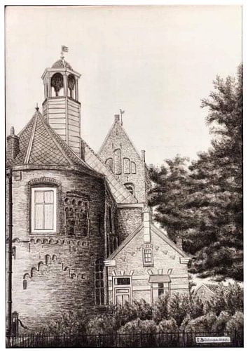 Sint Piter kerk en het kosters huisje