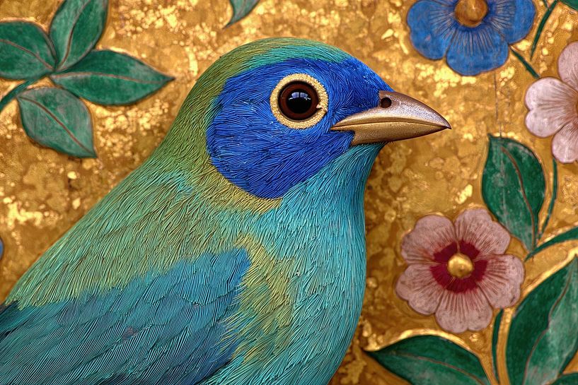 picturesque Japan bird by Egon Zitter