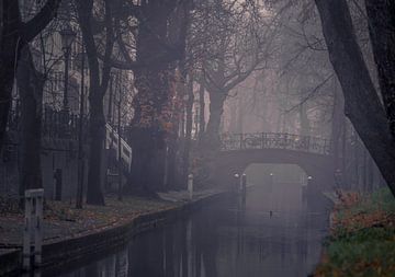 Nieuwe gracht in de Mist van Robin Pics (verliefd op Utrecht)