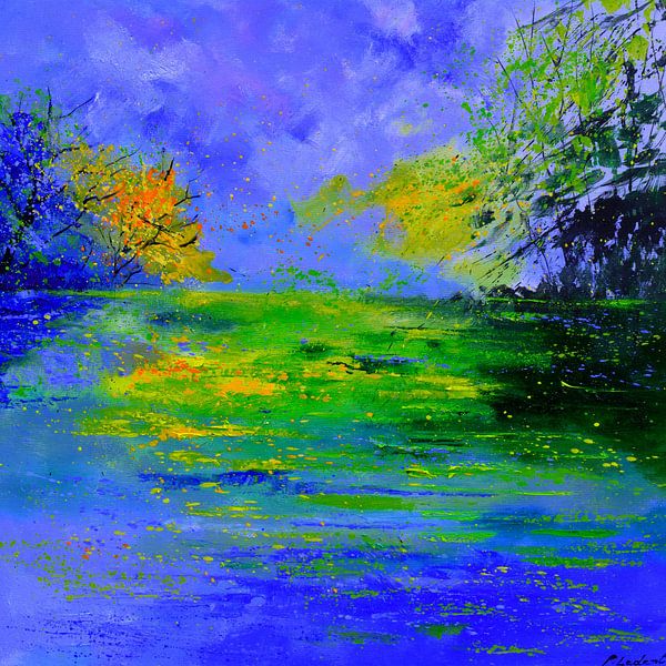 Rustige wateren van pol ledent
