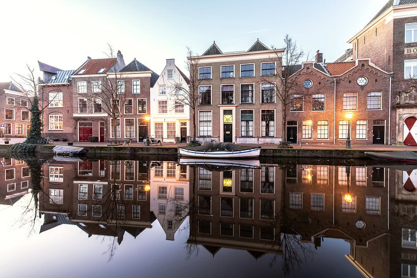 Oude Rijn in Leiden par Dirk van Egmond