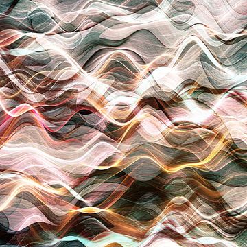 Tearsheet 01 - abstracte digitale compositie van Nelson Guerreiro