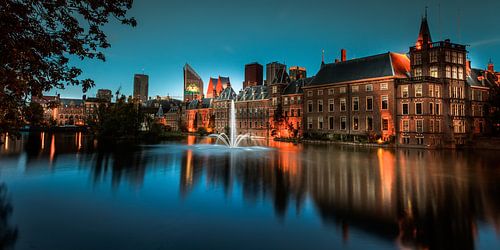 Evening light at the Binnenhof, The Hague by Roy Poots
