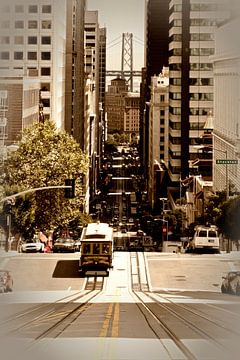California Street SAN FRANCISCO von Melanie Viola