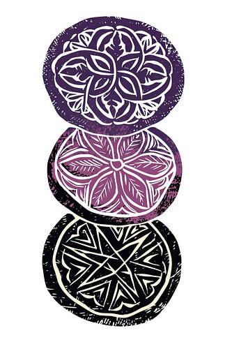 Peinture minimaliste scandinave