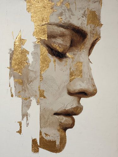 Modern Abstract Portret van SPEQ ART