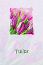 Fleurs avec des tulipes par Marion Tenbergen Aperçu