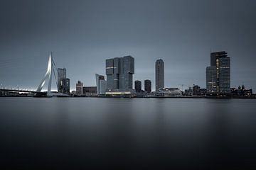 Skyline van Rotterdam van Jeroen Bukman