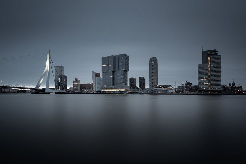 Skyline van Rotterdam van Studio Bukmani